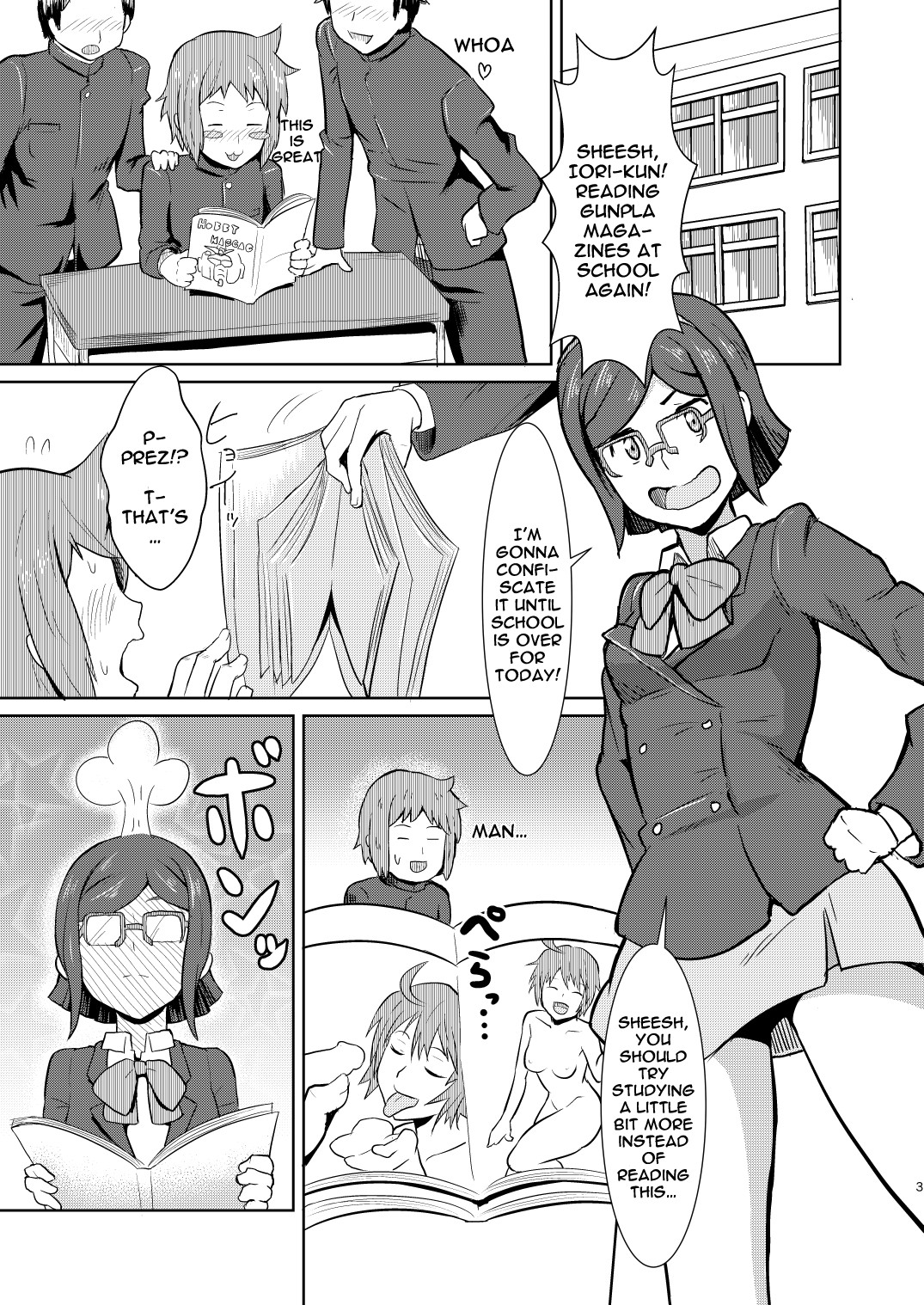 Hentai Manga Comic-Bitchina Bitch-Read-3